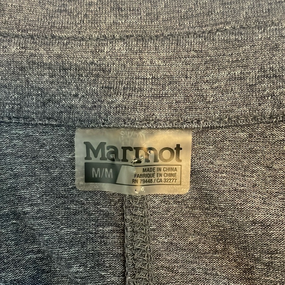 Marmot gray collared long sleeve shirt size medium - Picture 5 of 7